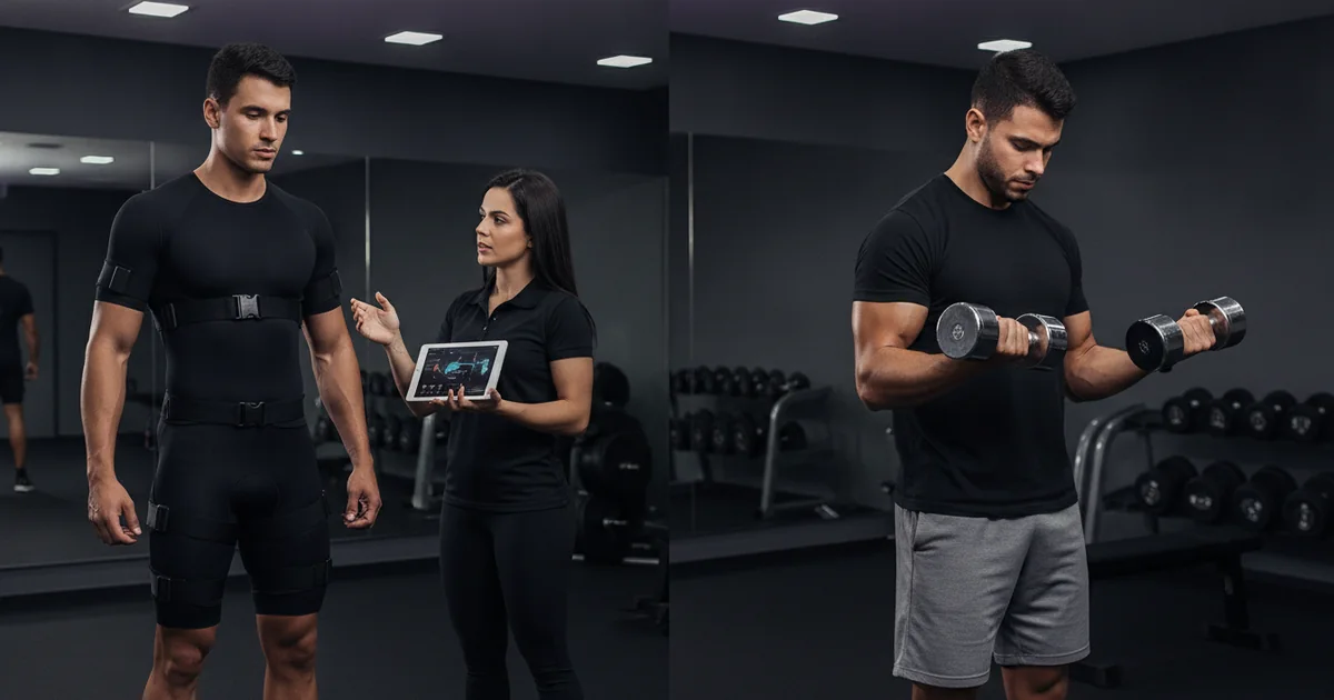 EMS x Musculação Tradicional em Goiânia: Qual Escolher?