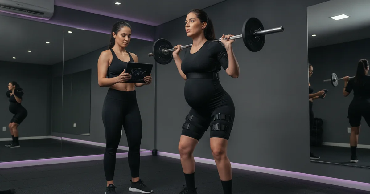 Treino EMS para Gestantes é Seguro? Saiba Tudo em Goiânia